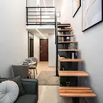 דירה Nest Loft-2 Min From Toptani -fast Wifi *