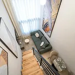 شقة Nest Loft-2 Min From Toptani -fast Wifi